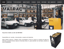 Tablet Screenshot of matrac.com.br