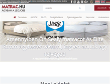 Tablet Screenshot of matrac.hu